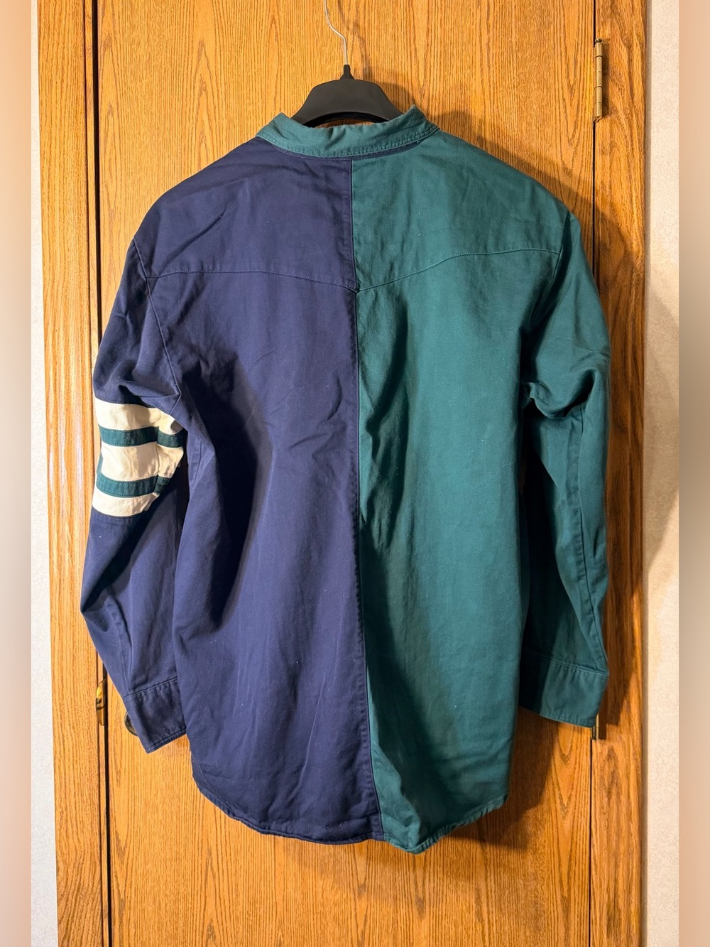 Wrangler 80s Western Patchwork Style Button-Down Shirt - Picture 5 of 5